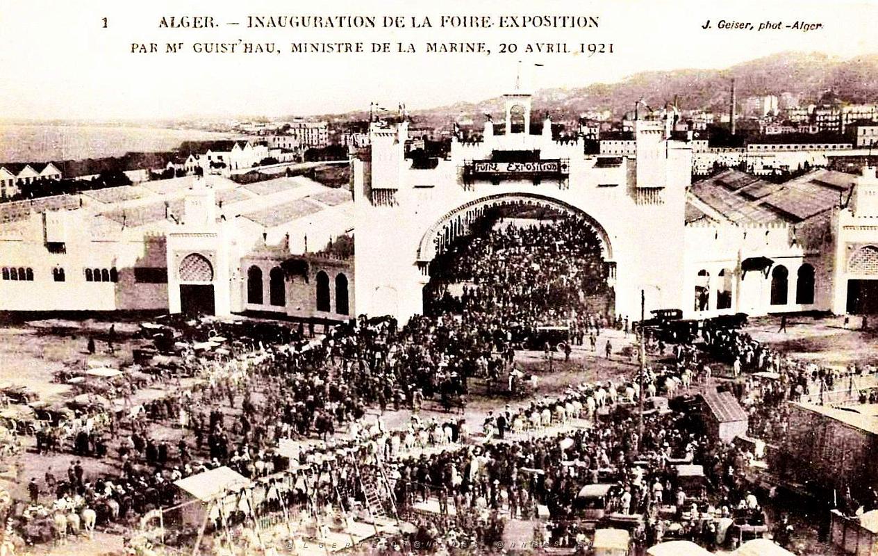 Alger - Foire-Expo - Inauguration 1921.jpg